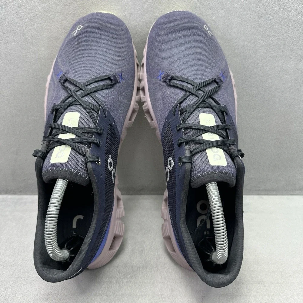 Womens Size 10 ON Cloud X 3 Shoes Midnight | Heron Athletic Running Sneakers
